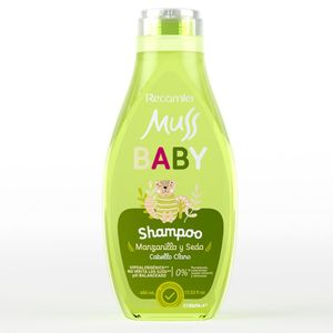 Shampoo Muss Baby Manzanilla Y Seda X 400 Ml