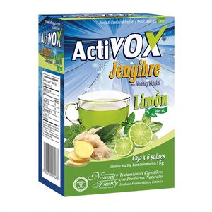 Activox Caliente Limon X 6 Sobres