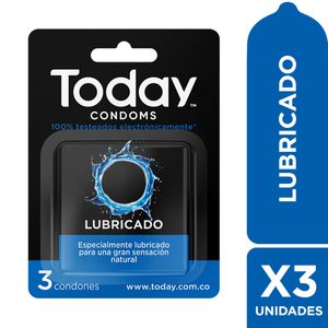 Condones Today Lubricado Blister X 3 Und