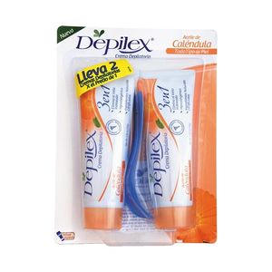 Crema Depilex Todo Tipo Calendula X 200 Gr 2x1