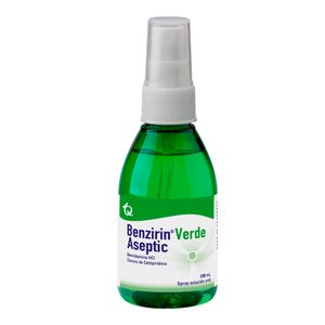 Benzirin Verde Aseptic Bencidamina/cloruro Spray X 120 Ml