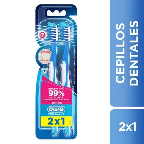 CEPILLO DENTAL ORAL B PRO-SALUD BENEFICIOS 2X1 UND
