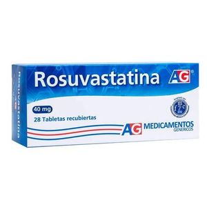 Rosuvastatina 40 Mg X 28 Tab