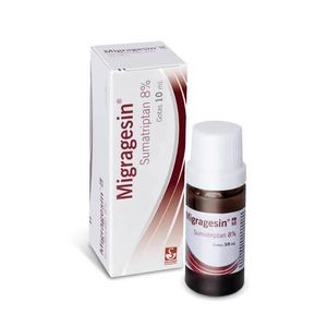 Migragesin Sumatriptan 8% Gotas X 10 Ml