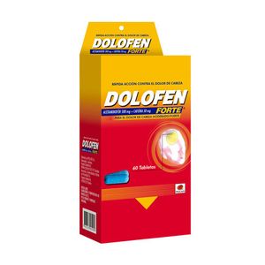 Dolofen Forte Acetaminofen/cafeina 500/50 Mg X 60 Caps