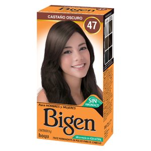 Tinte Bigen Kit 47 Castano Oscuro