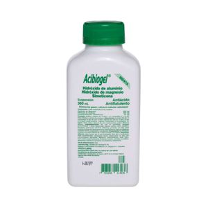 Acibiogel Hidroxido Aluminio/simeticona/magnesio Menta X 360 Ml