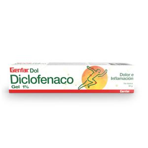 Diclofenaco Gel 1% X 50 Gr