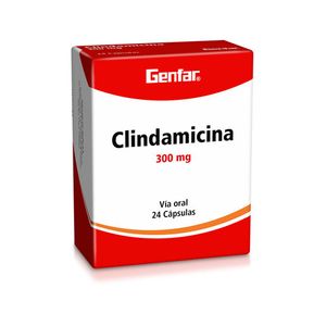 Clindamicina 300 Mg X 24 Cap