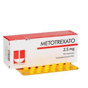 Metotrexato 2.5 Mg X 100 Comp