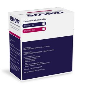 Izinova Sulfato Sodio/sulfato Magnesio/sulfato Potasio 2 Frascos X 6 Onzas