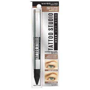 Lapiz De Cejas Maybelline Tatto Studio Brow 255 Life Soft Brown X 10 Gr