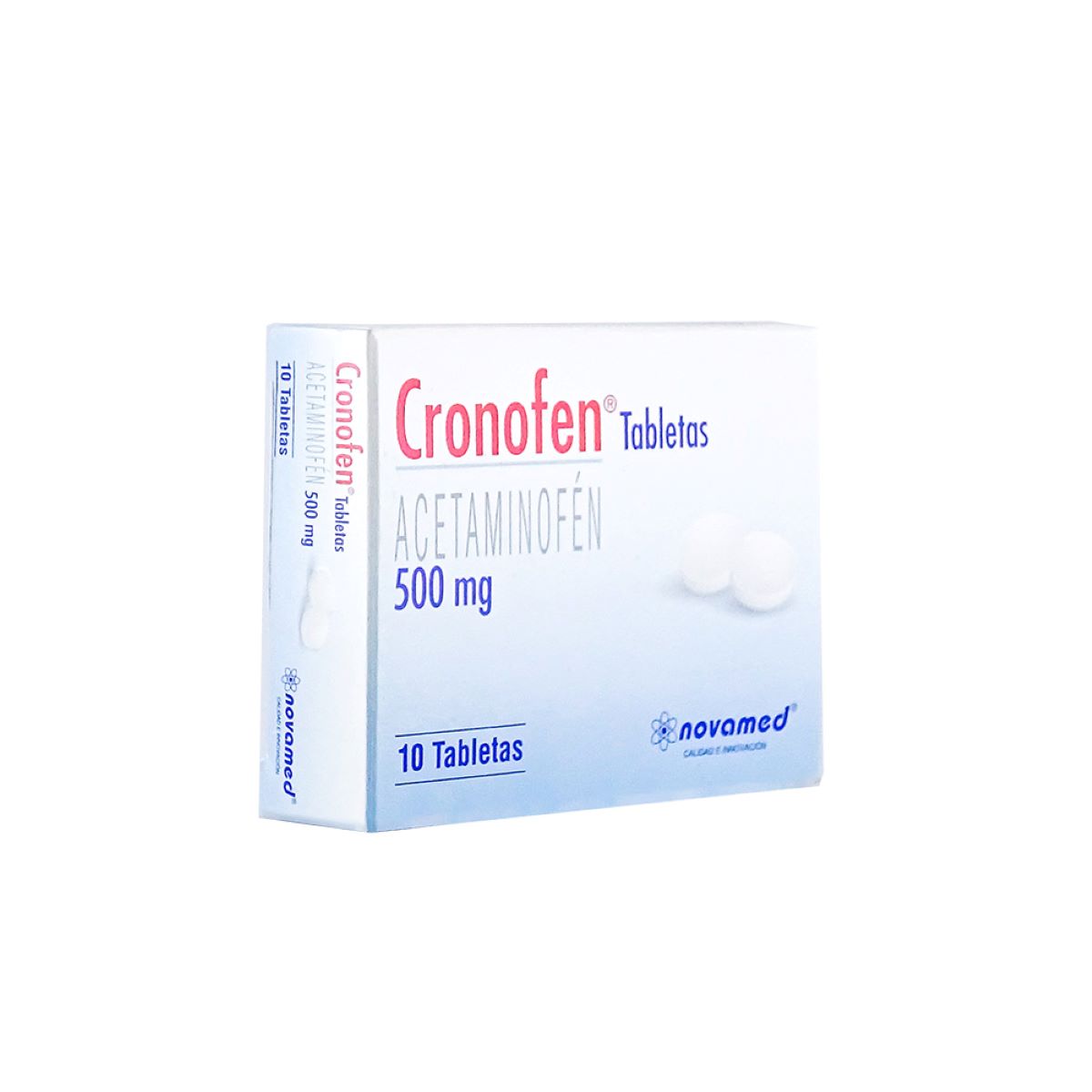 Cronofen Acetaminofen 500 Mg X 10 Tabl