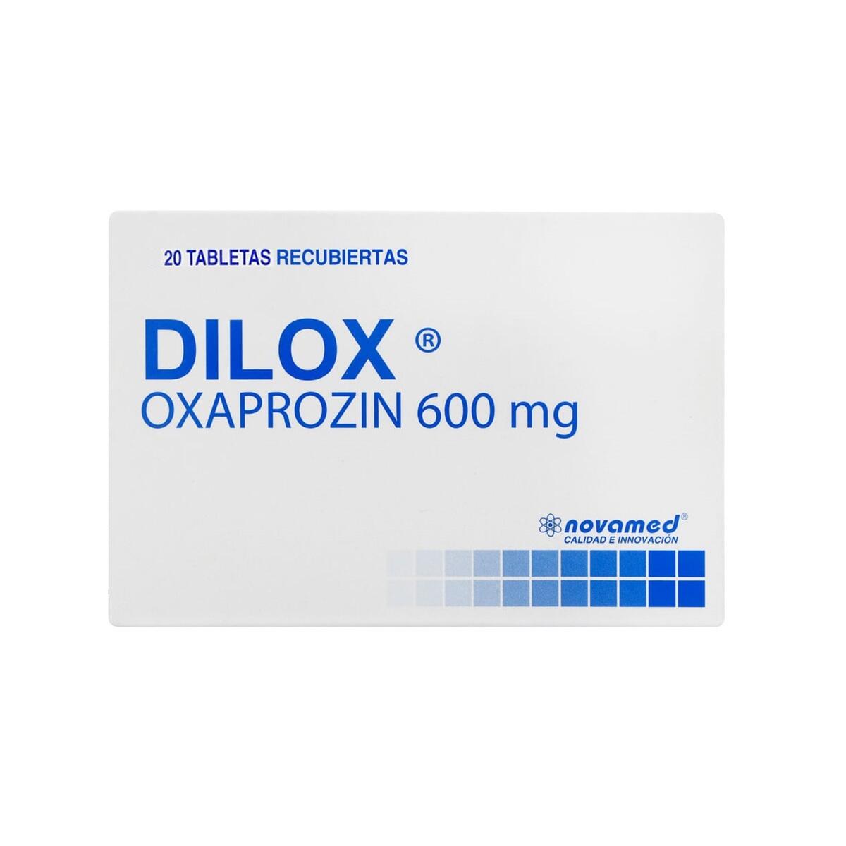 Dilox Oxaprozin 600 Mg X 20 Tabl