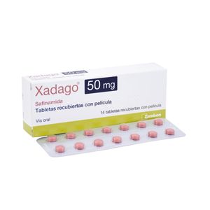 Xadago Safinamida 50 Mg X 14 Tabl
