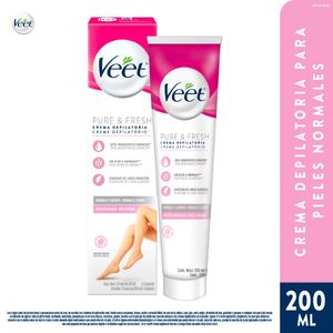 Veet Crema Depilatoria Piernas Y Cuerpo Piel Normal X 200 Ml