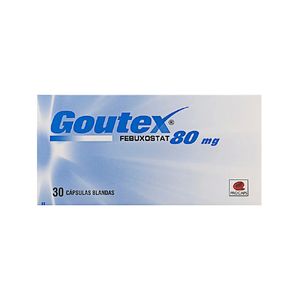 Goutex Febuxostat 80 Mg X 30 Cap