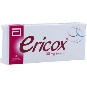 Ericox Etoricoxib 30 Mg X 10 Tabl