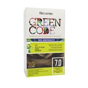 Tinte Green Code Kit 7.0 Rubio Mediano Natural