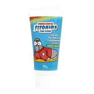 Crema Dental Fito Kids Con Fluor Menta X 75 Ml