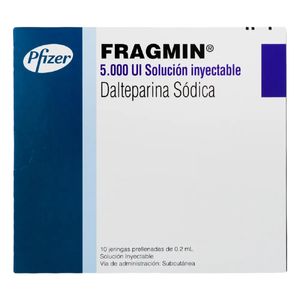 Fragmin Dalteparina 5000 Ui X 10 Amp