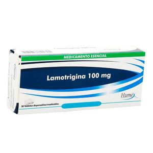 Lamotrigina 100 Mg X 30 Tabl