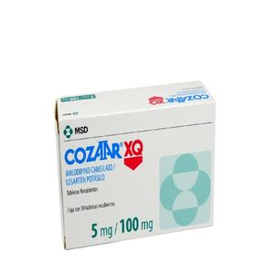 Cozaar Xq Losartan/amlodipino 100/5 Mg X 30 Tabl