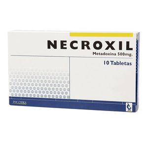 Necroxil Metadoxina 500 Mg X 10 Tabl