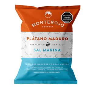 Platano Maduro Monterojo Sal Marina X 110 Gr