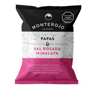 Papas Monterojo Sal Rosada Himalaya X 100 Gr