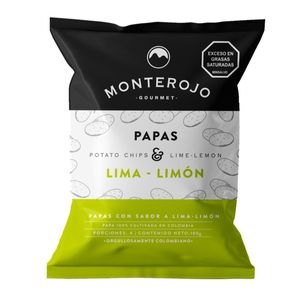 Papas Monterojo Lima-limon X 100 Gr