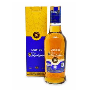 Licor De Ron Medellin Bot X 375 Ml