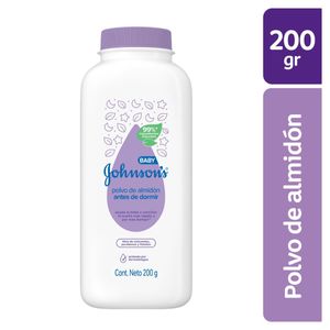 Talco Johnson Baby Almidon Antes De Dormir X 200 Gr