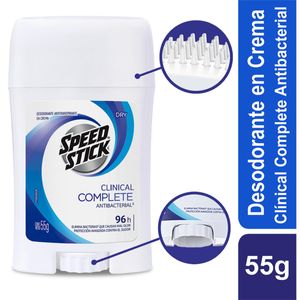 Desodorante Speed Stick Crema Clinical Complete Antibacterial X 55 Gr