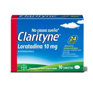 Clarityne Loratadina 10 Mg X 10 Tab