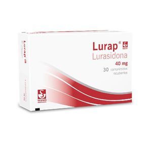 Lurap Lurasidona 40 Mg X 30 Comp