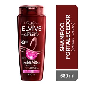 Shampoo Elvive Fortalecedor Caida Resist X 680 Ml