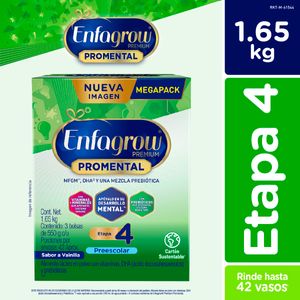 Alimento Lacteo Enfagrow Premium Promental Vainilla 4 X 1650 Gr