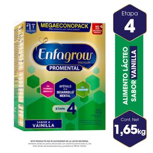 Alimento Lacteo Enfagrow Premium Promental Vainilla 4 Caja X 1650 Gr
