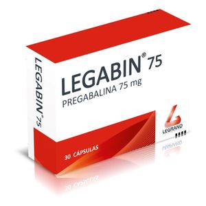 Legabin Pregabalina 75 Mg X 30 Cap
