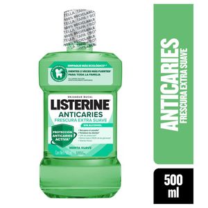 Enjuague Bucal Listerine Zero Anticaries X 500 Ml