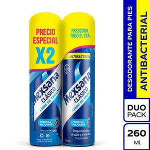 Mexsana Aerosol Pies Clasico X 260 Ml X 2 Und Precio Especial
