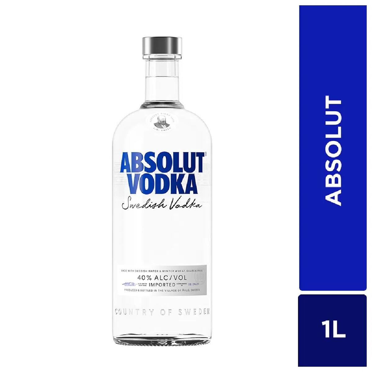 Ki | Vodka Absolut X 1000 Ml
