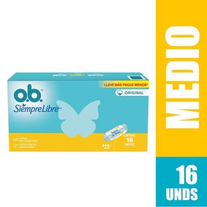 Tampon Ob Medio Original X 16 Und