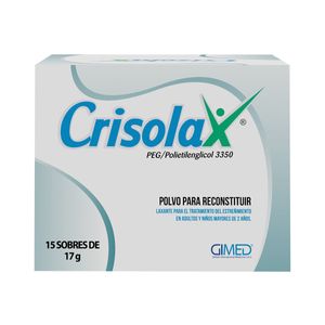 Crisolax Polietilenglicol 3350 Polvo X 15 Sobres