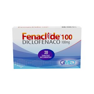 Fenaclide Diclofenaco 100 Mg X 20 Tab