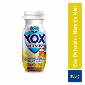 Yogurt Yox Defensis Naranja Miel X 100 Gr