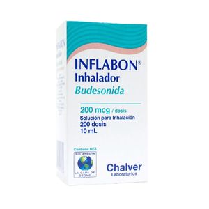 Inflabon Budesonida 200 Mcg Inhalador X 200 Dosis