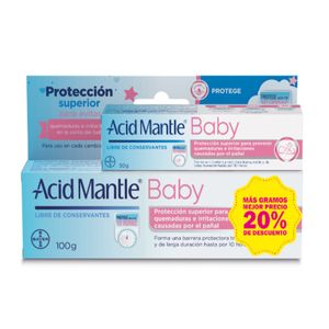 Acid Mantle Baby Crema X 100 Gr + 30 Gr Precio Especial