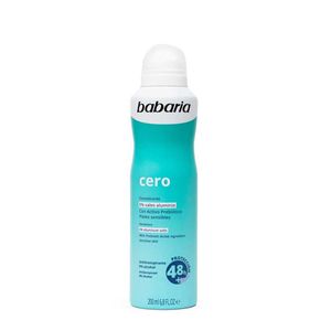 Desodorante Babaria Spray Cero X 200 Ml